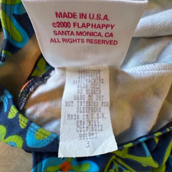 Bubble & Squeak by Flap Happy Swimsuit sz 3 - Picture 4 of 6